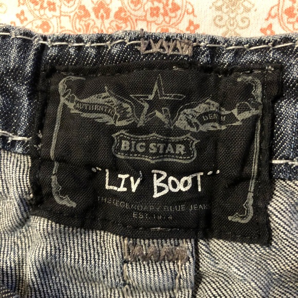 Big Star Liv Boot 27L Dark Wash - Picture 4 of 7